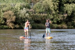 Stand-Up-Paddling Trier